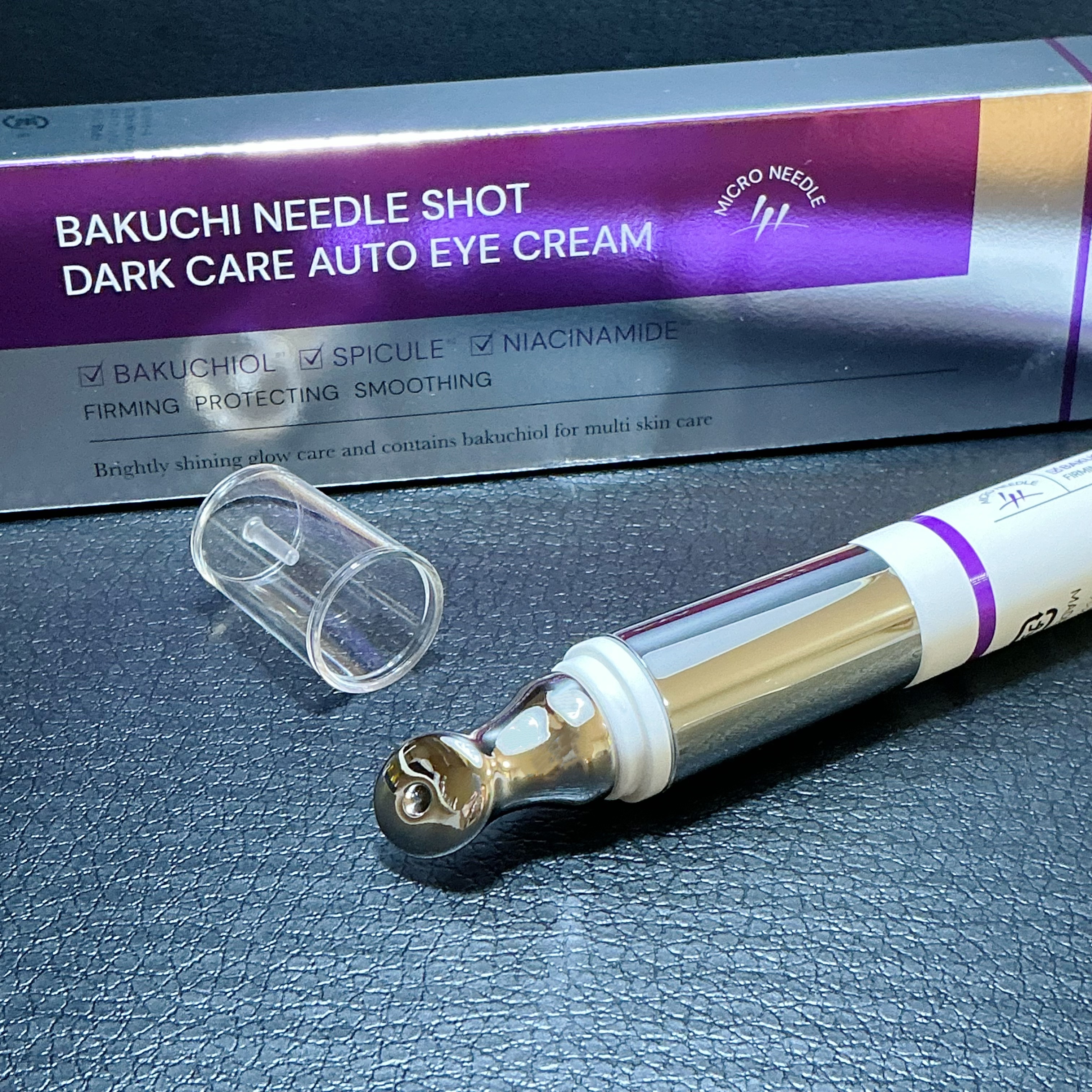 BAKUCHI NEEDLE SHOT DARK CARE AUTO EYE CREAM/LIALUSTER/アイケア・アイクリームを使ったクチコミ（2枚目）