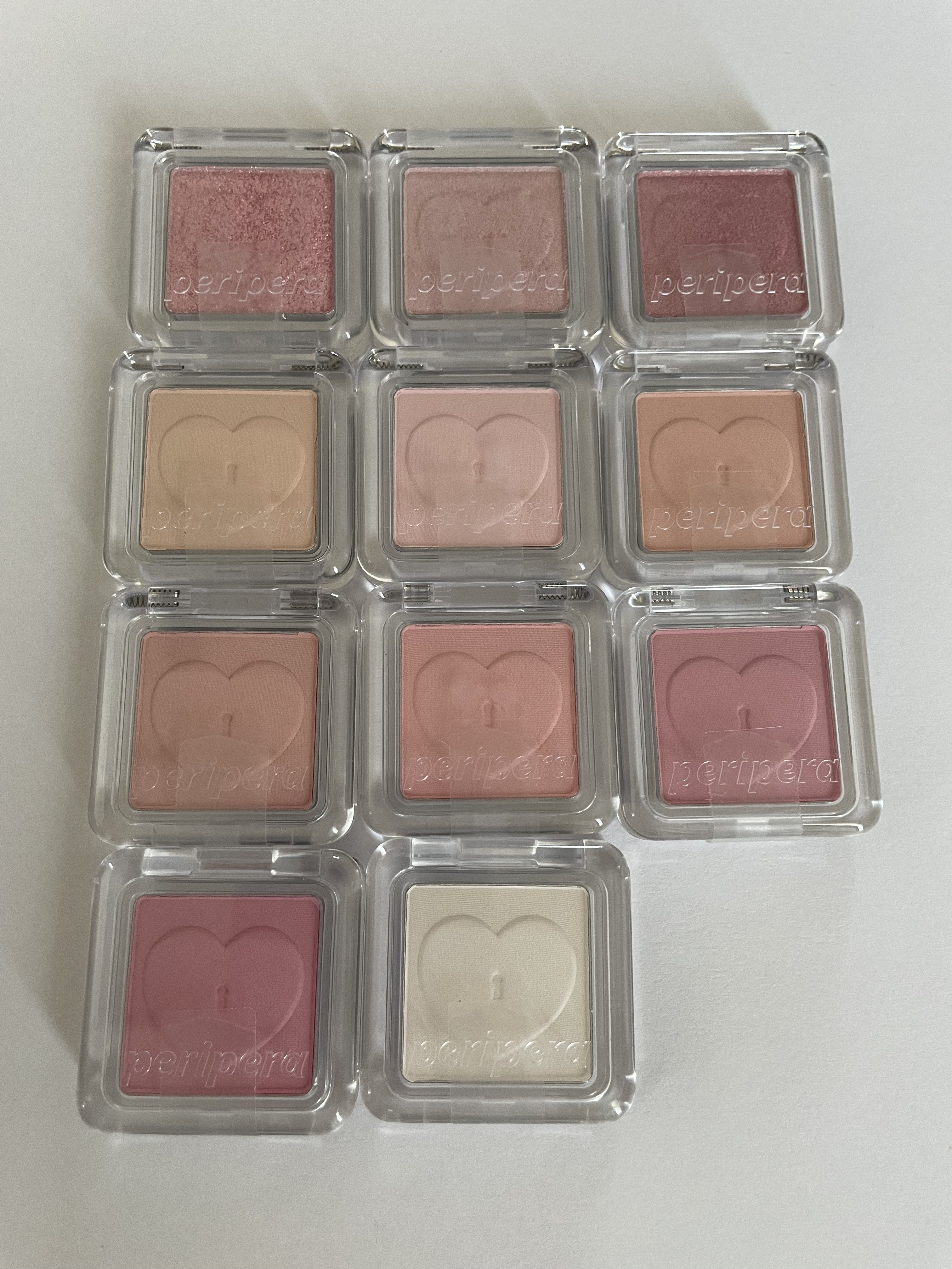 ハート ポケット シングル/PERIPERA/単色アイシャドウを使ったクチコミ（1枚目）