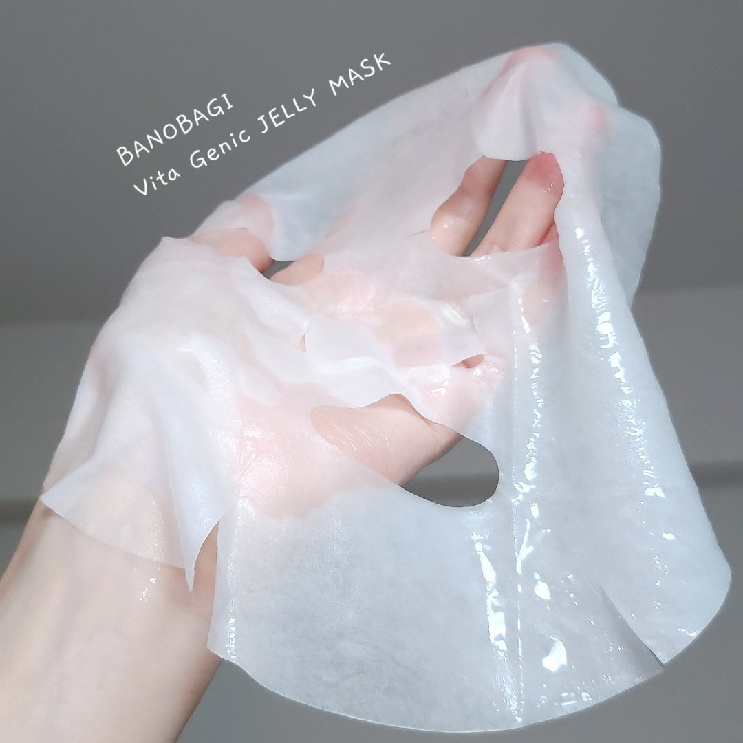 ビタ ジェニックゼリーマスク/BANOBAGI/シートマスク・パックを使ったクチコミ（2枚目）