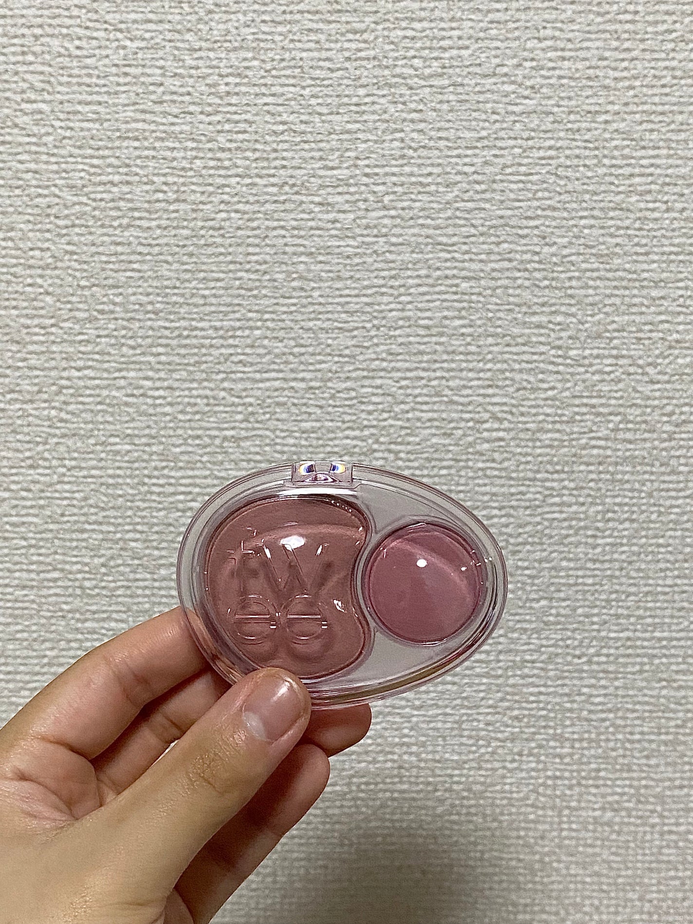 デュアルチークメロウ/fwee/ジェル・クリームチークを使ったクチコミ(1枚目)