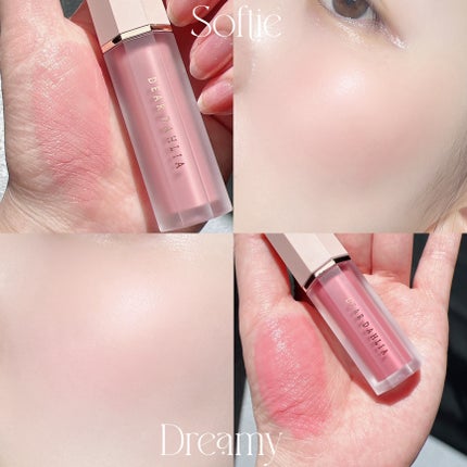 ペタルドロップリキッドブラッシャー/DEAR DAHLIA/リキッドチークを使ったクチコミ(4枚目)