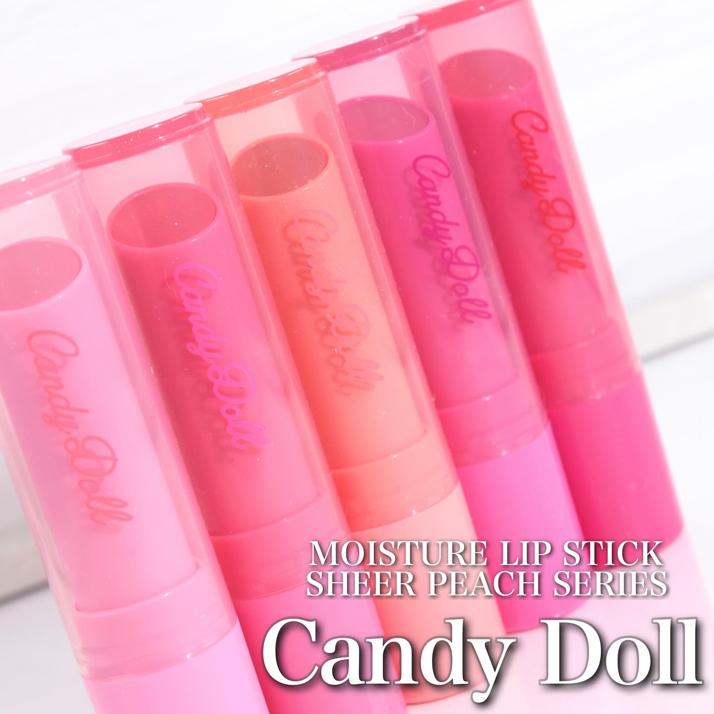 モイスチャーリップスティック/CandyDoll/口紅を使ったクチコミ（2枚目）