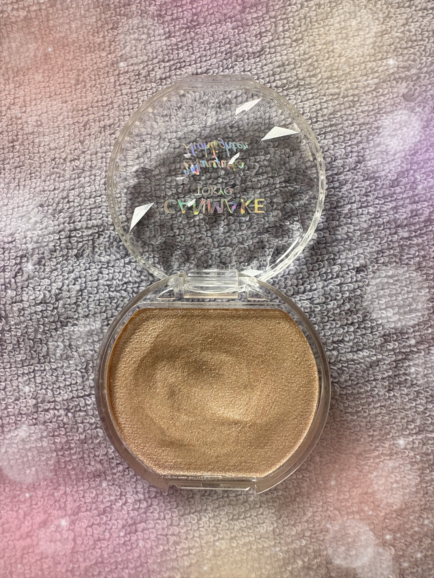 むにゅっとハイライター/キャンメイク/クリームハイライトを使ったクチコミ(1枚目)