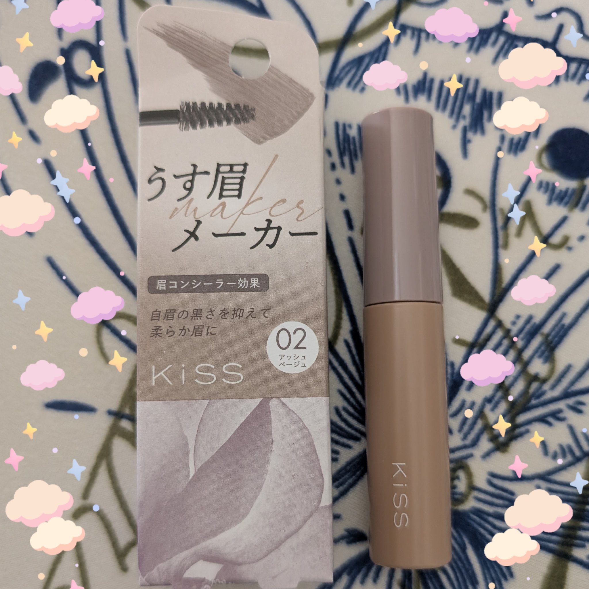 キス うす眉メーカー/KiSS/眉マスカラを使ったクチコミ（1枚目）