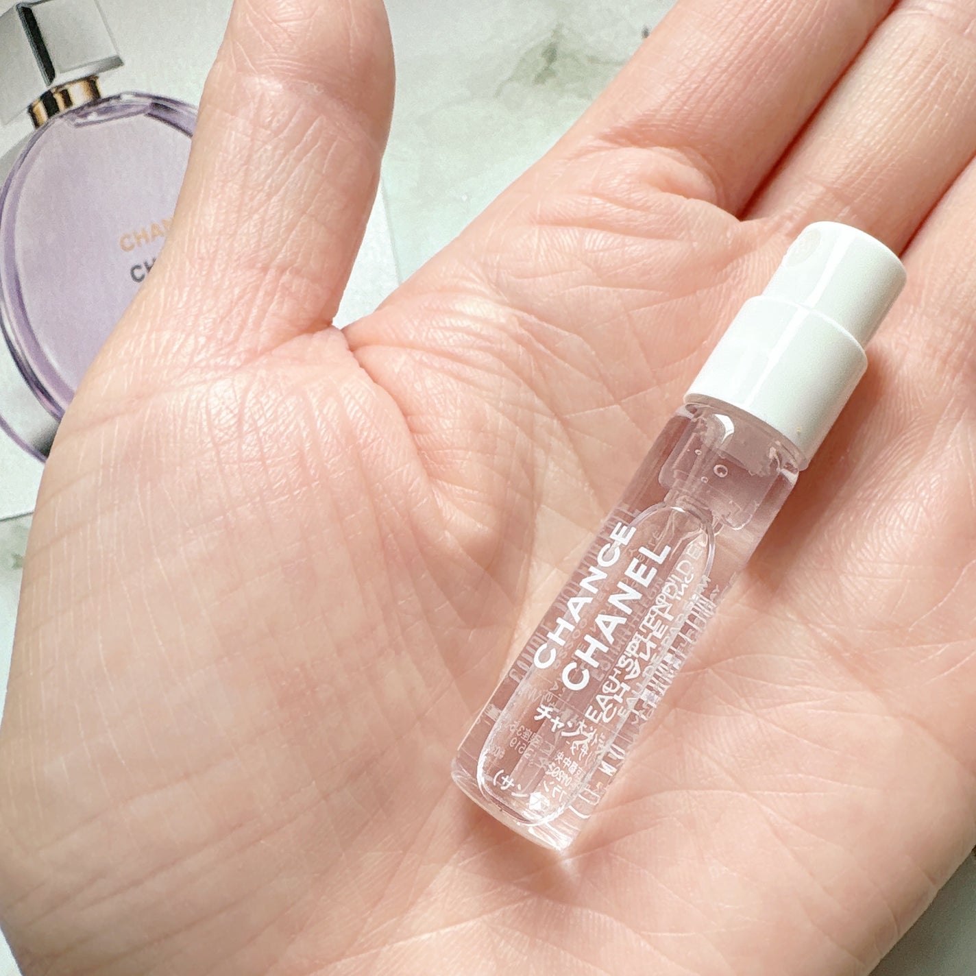 チャンス オー スプランディド オードゥ パルファム/CHANEL/香水(レディース)を使ったクチコミ(2枚目)