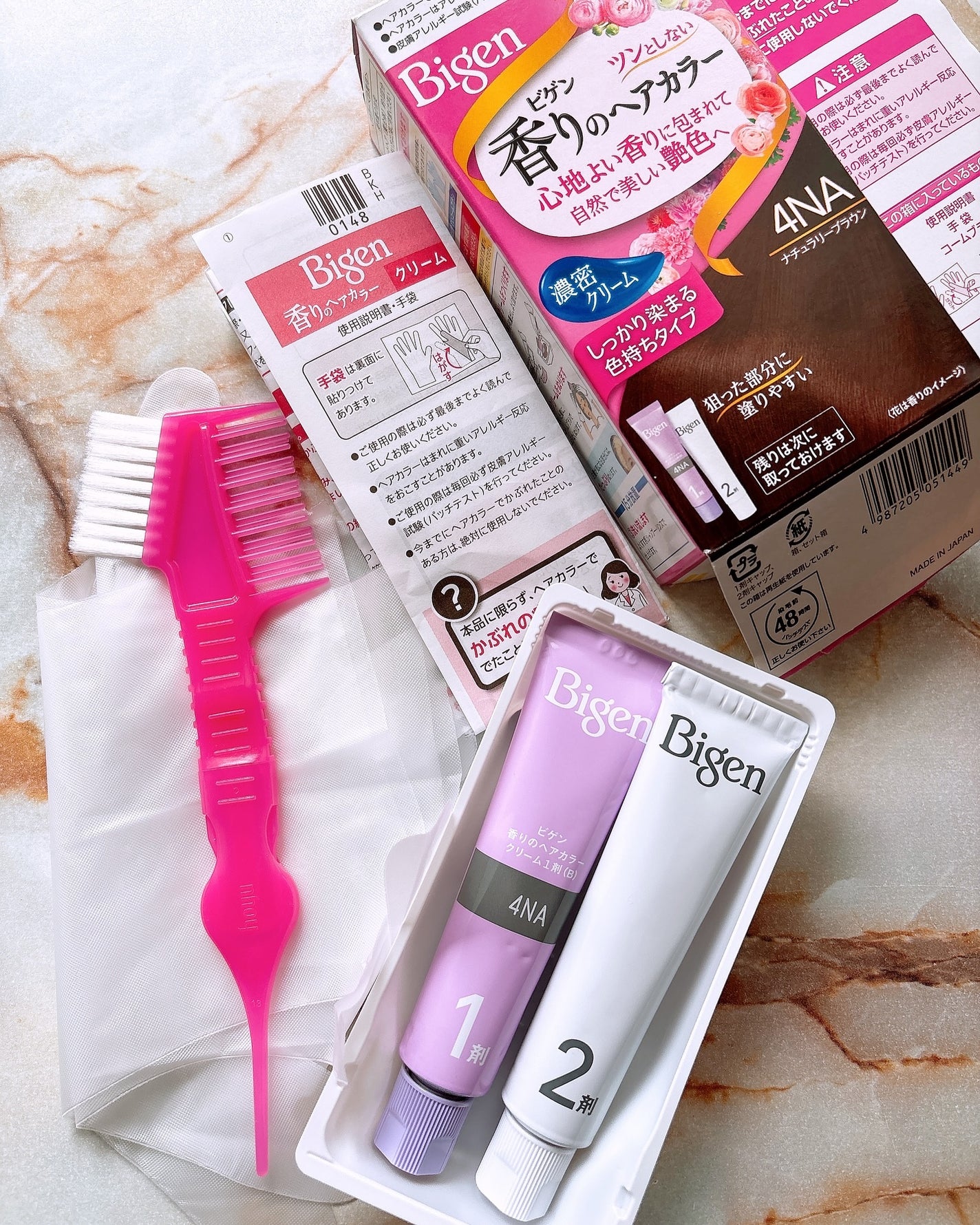 香りのヘアカラー クリーム/ビゲン/ヘアカラーを使ったクチコミ(2枚目)