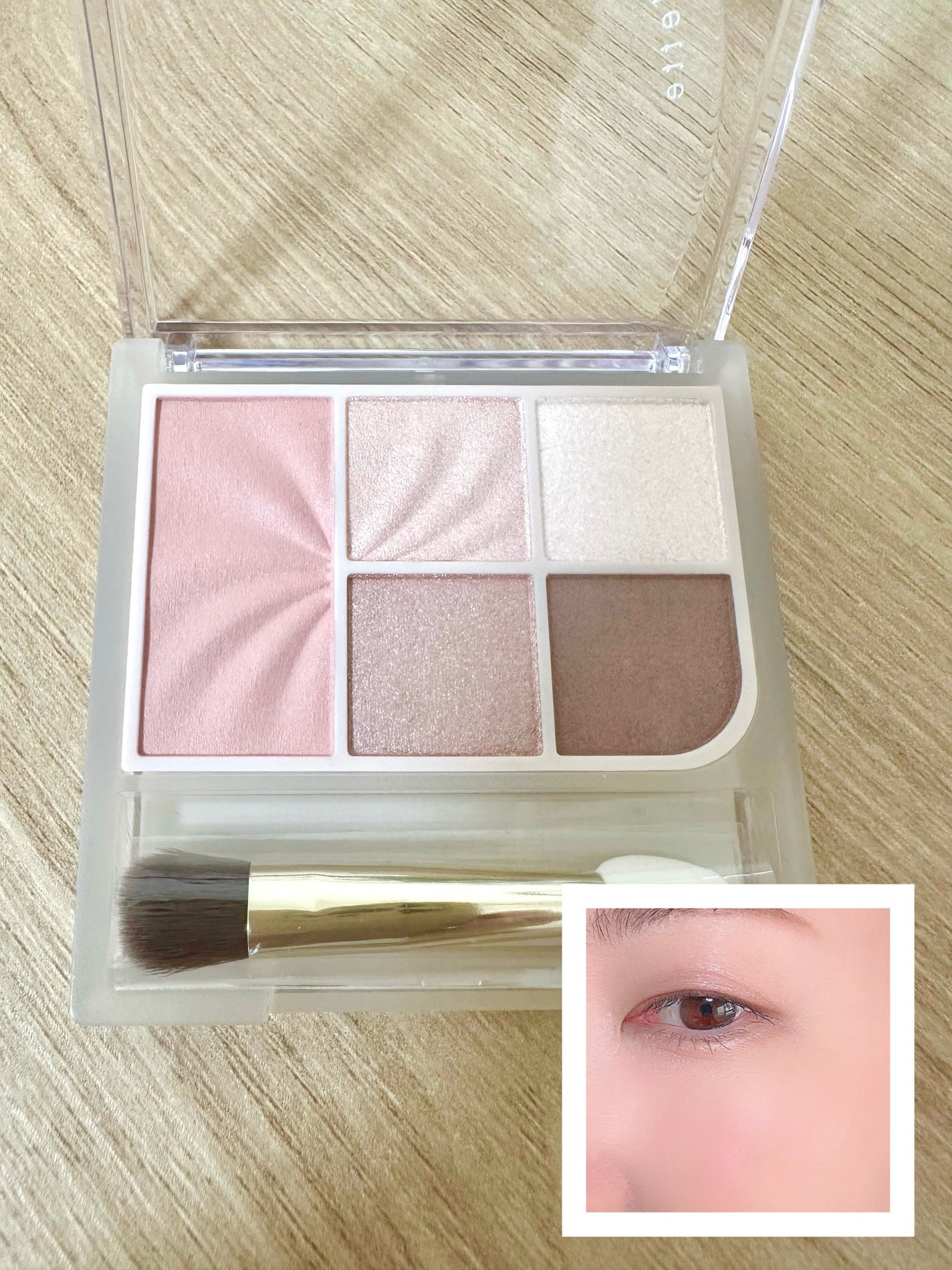 フェイスアイパレット/CEZANNE/アイシャドウを使ったクチコミ(5枚目)