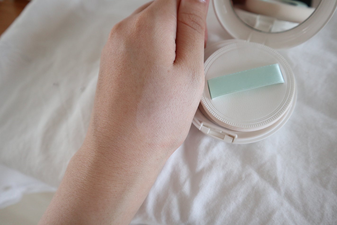 乾燥さん 保湿力プロテクトパウダー/乾燥さん/プレストパウダーを使ったクチコミ(2枚目)