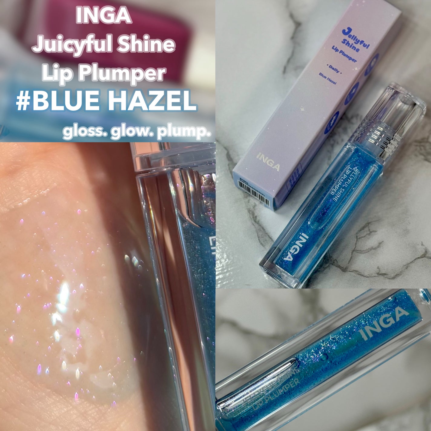 ウォーターグローリップティント/INGA/リップティントを使ったクチコミ(3枚目)