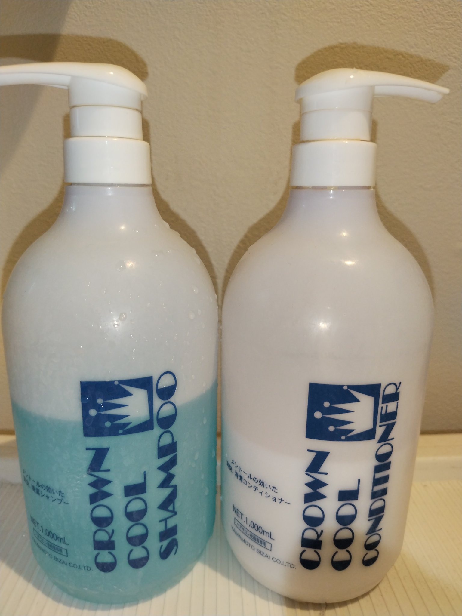 クラウン　クールシャンプー＆コンディショナー/クラウン/市販シャンプーを使ったクチコミ（1枚目）