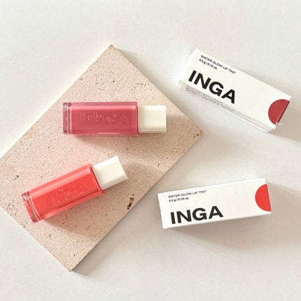 ウォーターグローリップティント/INGA/リップティントを使ったクチコミ(1枚目)