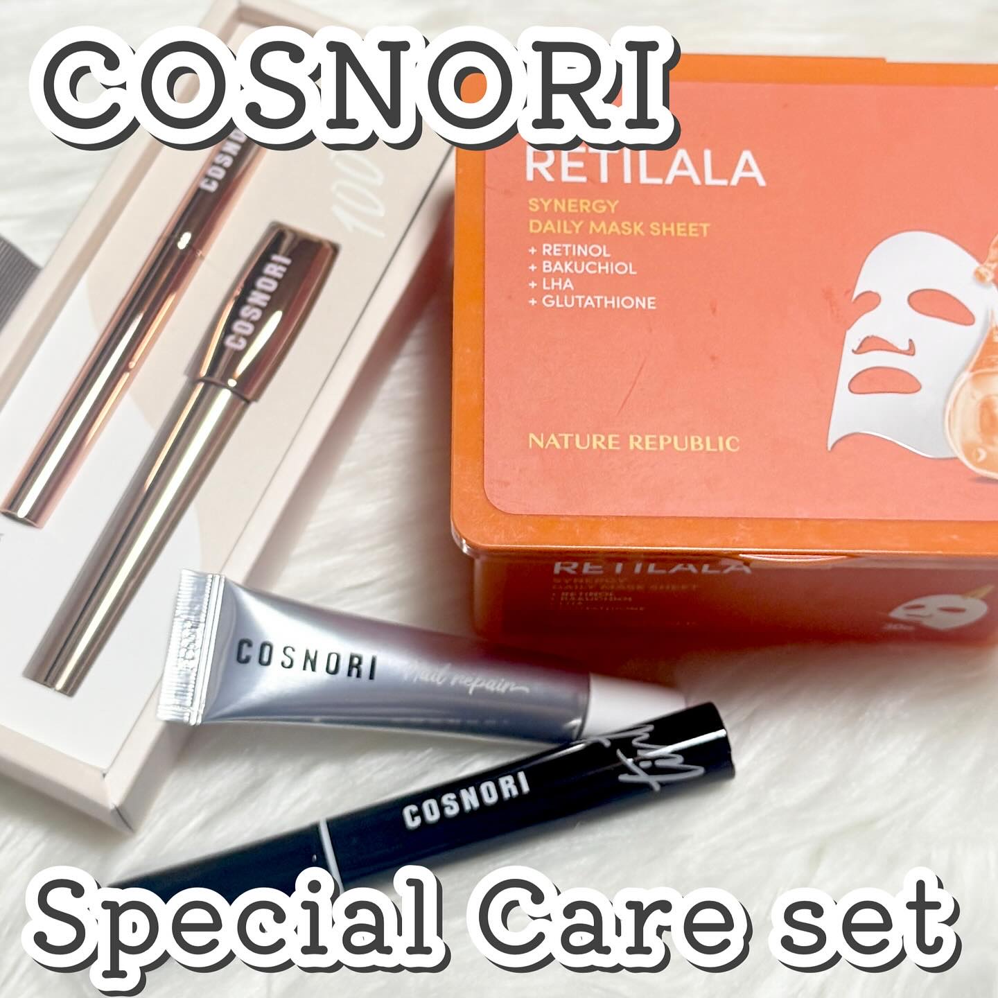 アイラッシュセラム100EX/COSNORI/まつげ美容液を使ったクチコミ（1枚目）