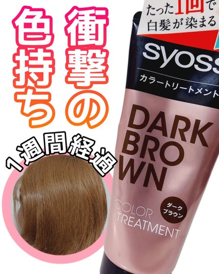 カラートリートメント/サイオス/ヘアカラーを使ったクチコミ(1枚目)