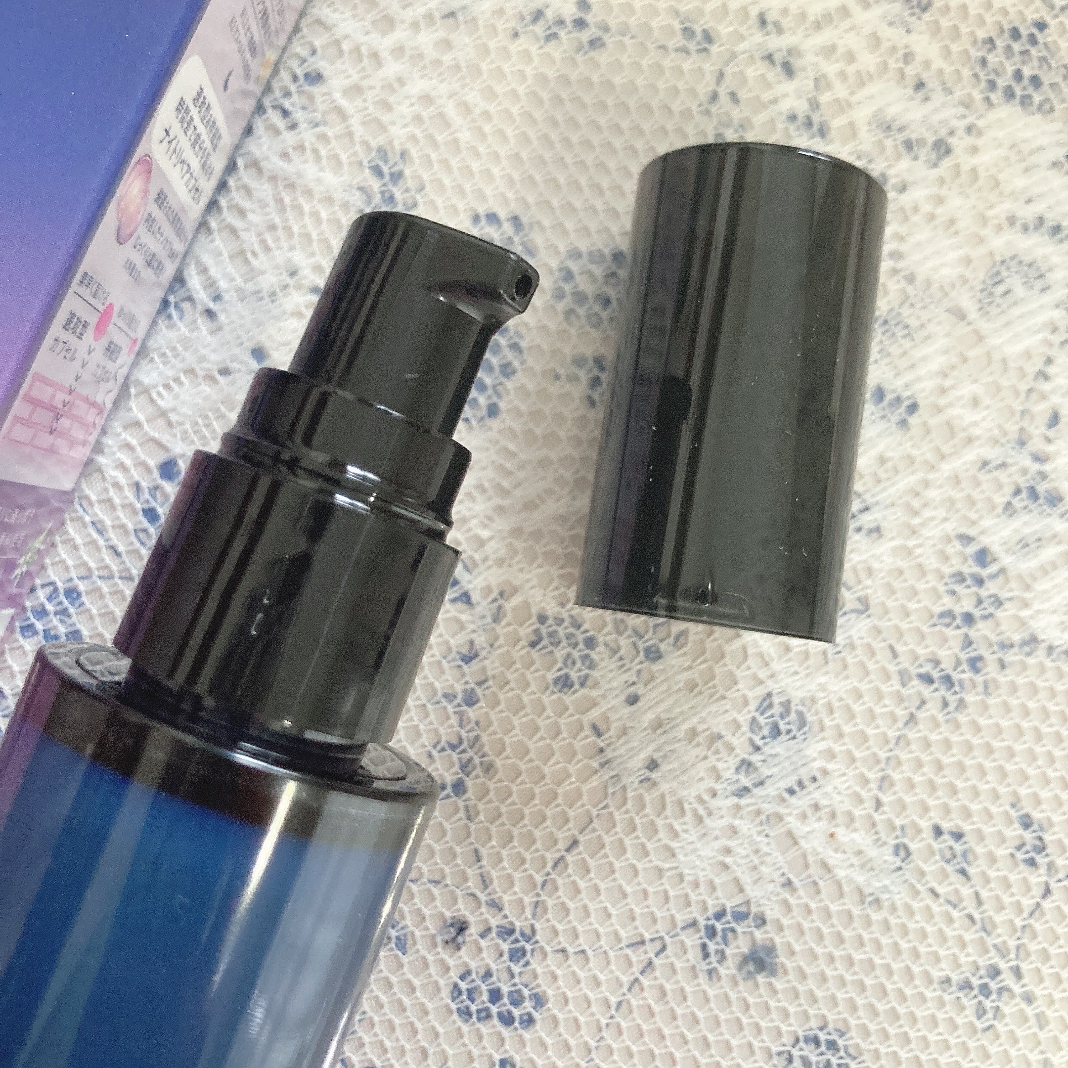 ヨル スキン オーバーナイトセラム モイスト/YOLU/美容液を使ったクチコミ（2枚目）