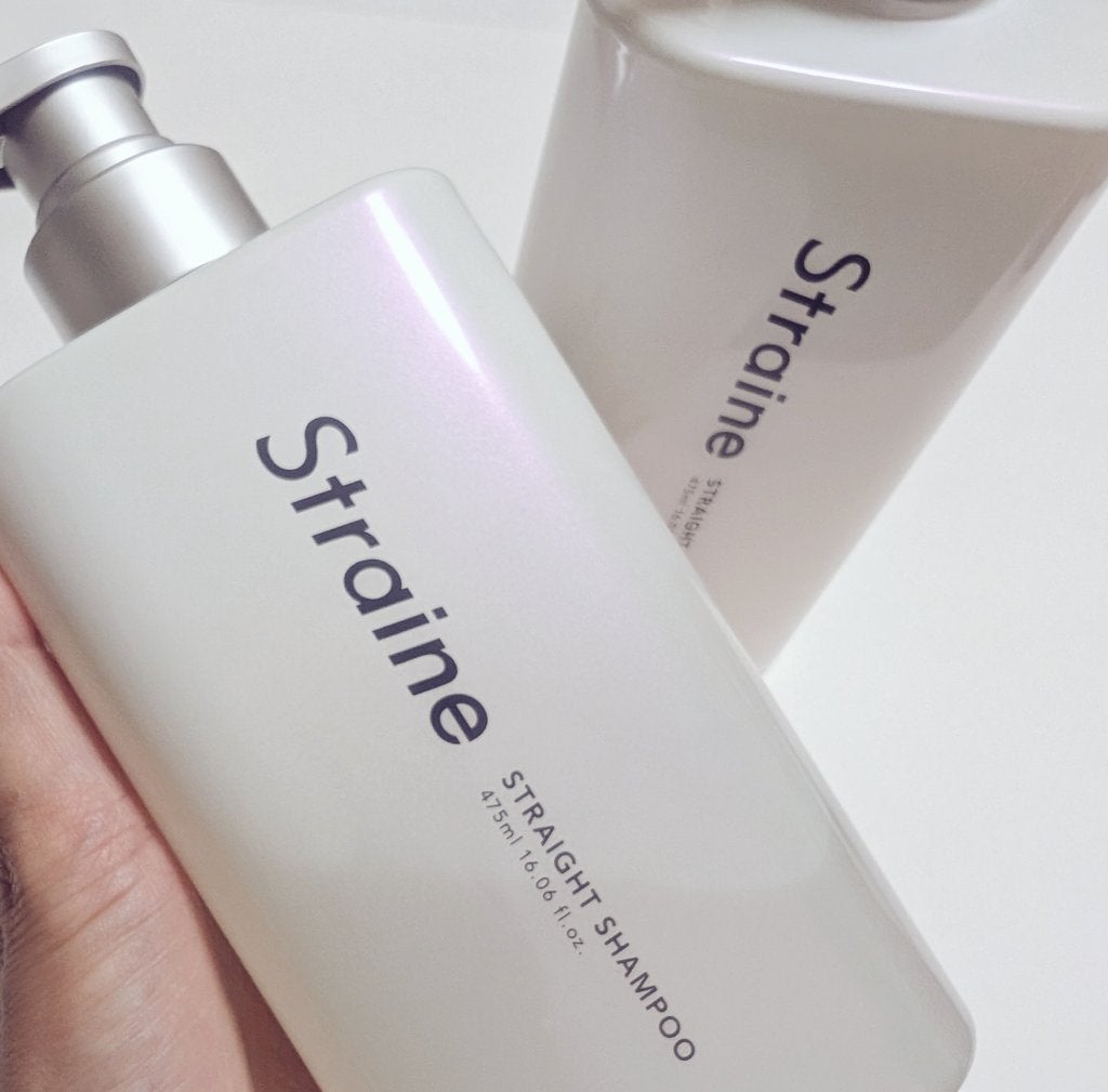 ストレートシャンプー/ストレートトリートメント ホワイトブロッサムの香り/Straine/市販シャンプーを使ったクチコミ(3枚目)