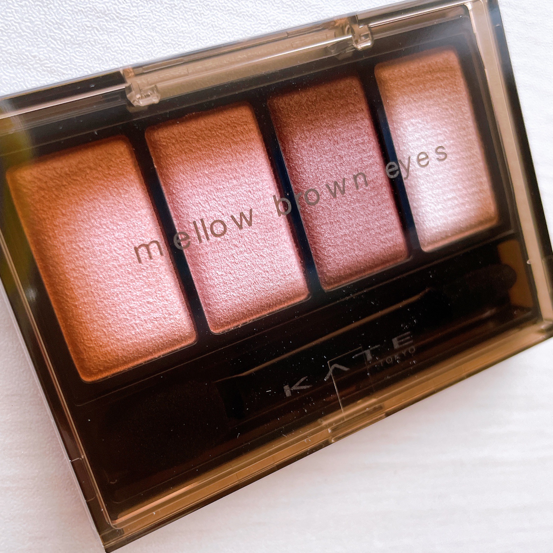 ケイト メロウブラウンアイズ/KATE/アイシャドウパレットを使ったクチコミ（2枚目）