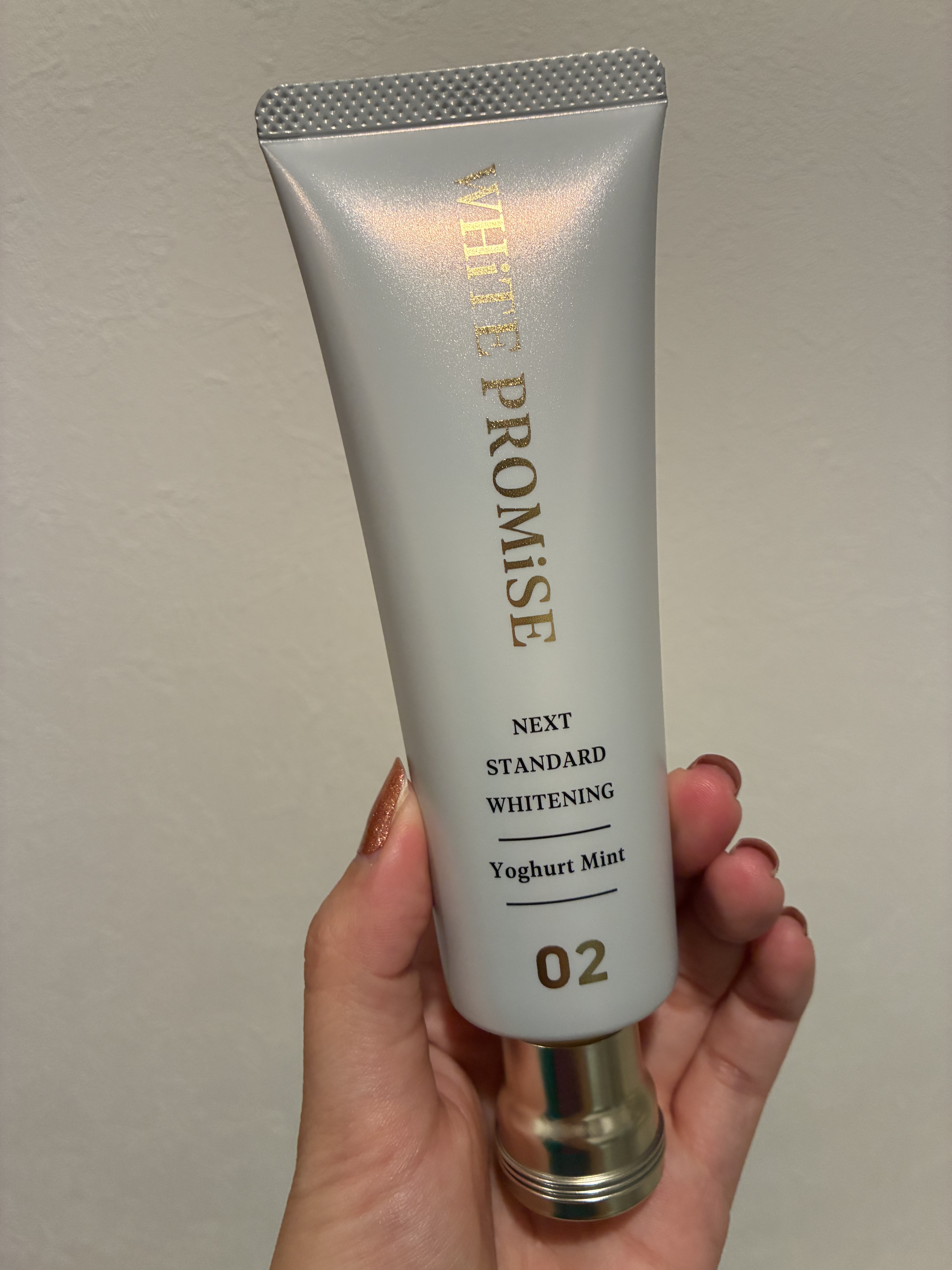 ホワイトプロミス  美白*＋むし歯予防*/WHiTE PROMiSE/歯磨き粉を使ったクチコミ（2枚目）