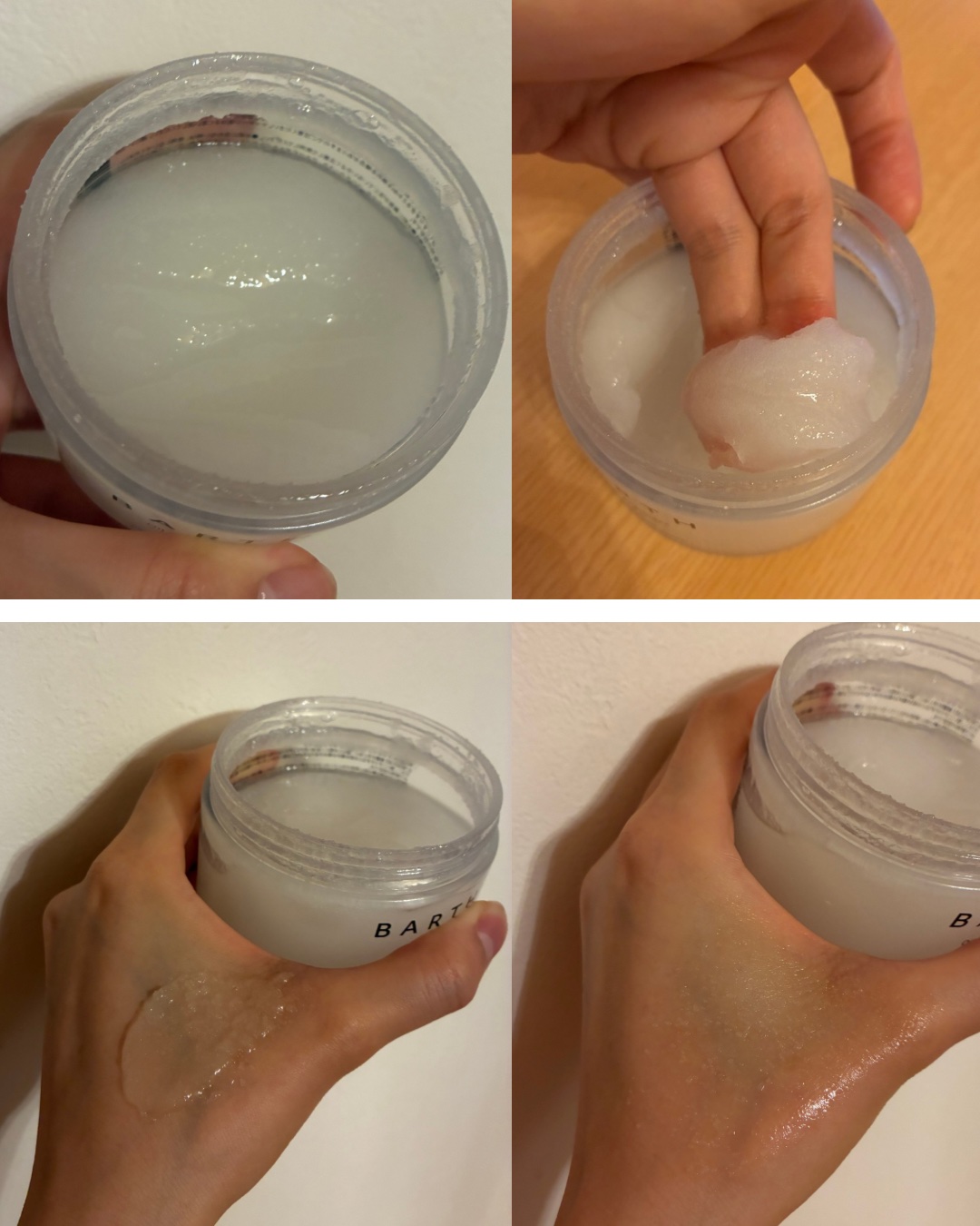 BARTH オイルイン シームレス ボディスクラブ/BARTH/ボディスクラブを使ったクチコミ（2枚目）