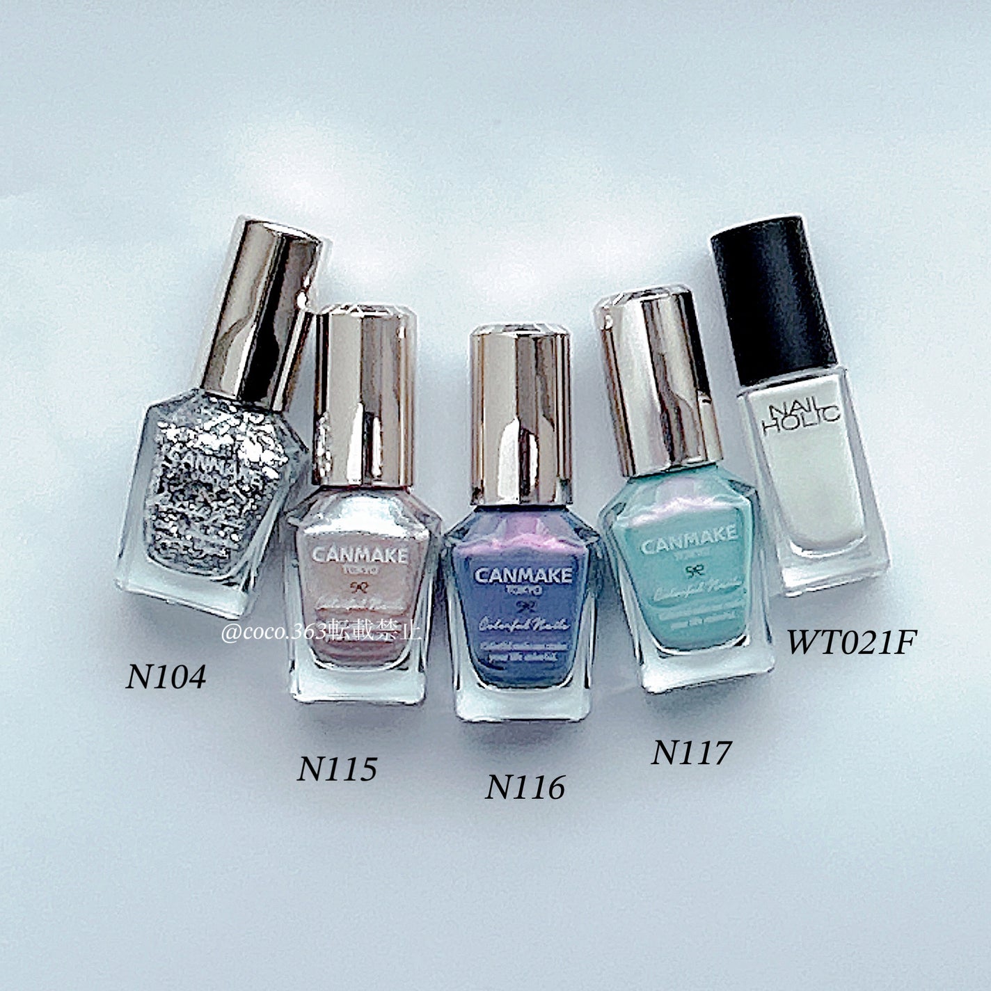 カラフルネイルズ/キャンメイク/マニキュアを使ったクチコミ(6枚目)