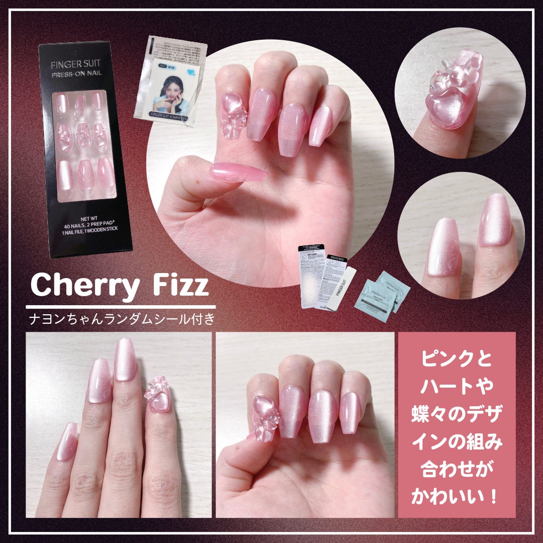 ネイルチップ(シールタイプ)/FINGER SUIT/ネイルチップ・パーツを使ったクチコミ(3枚目)