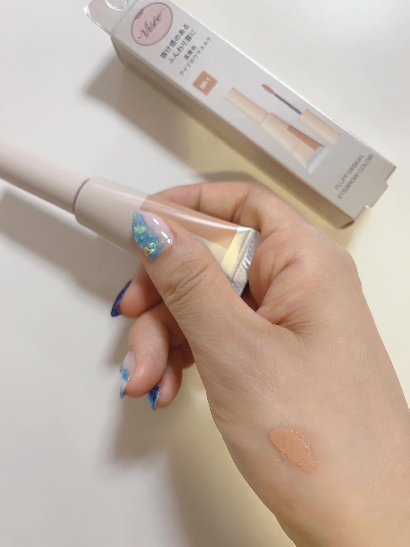 フラッフデザイン アイブロウカラー/Visée/眉マスカラを使ったクチコミ（3枚目）