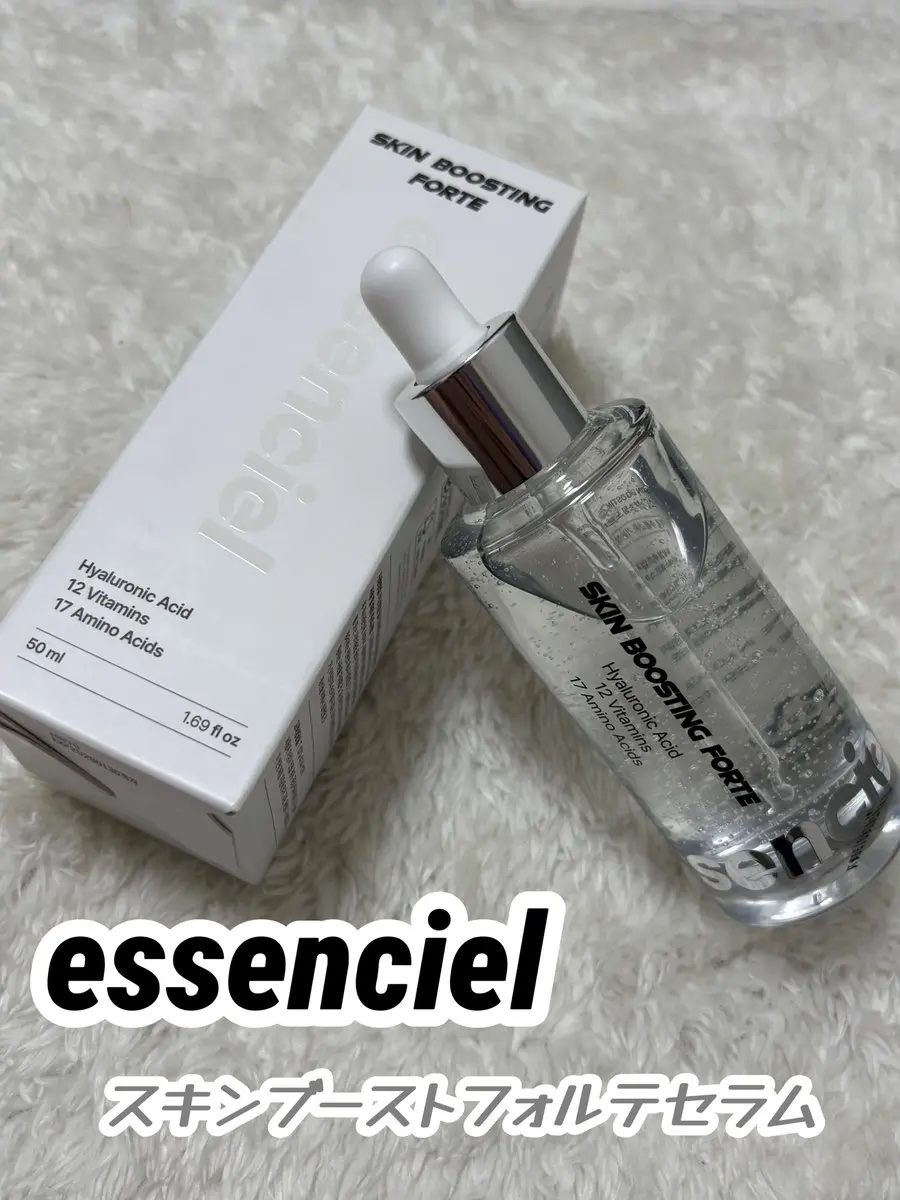 スキンブースティングフォルテセラム/essenciel/美容液を使ったクチコミ（1枚目）