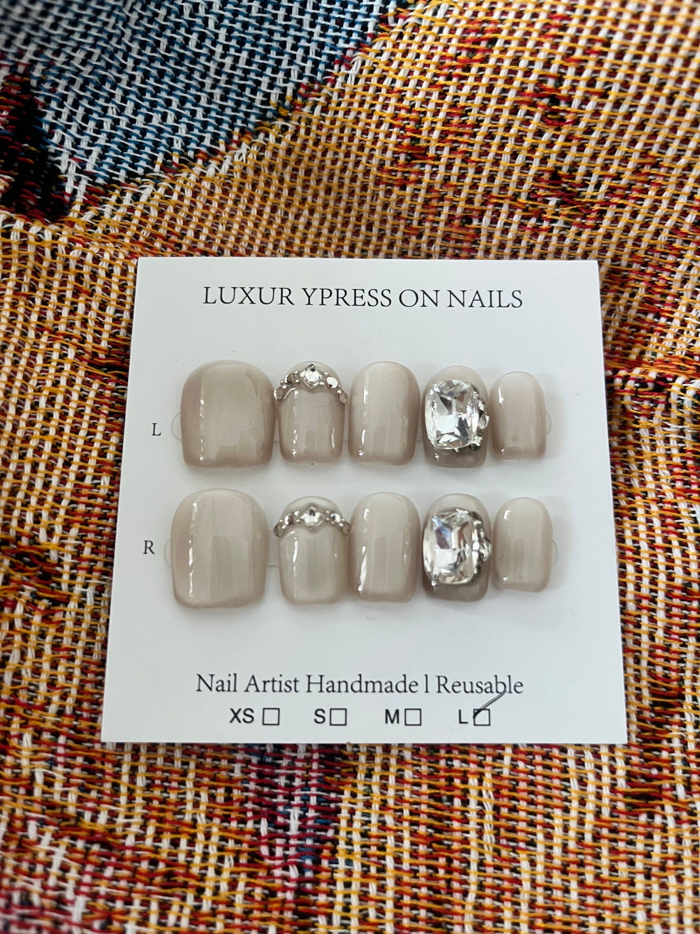 ネイルチップ/SHEIN/ネイルチップ・パーツを使ったクチコミ(1枚目)