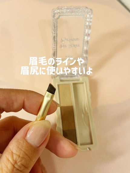 フィットスタイラーアイブロウ/キャンメイク/パウダーアイブロウを使ったクチコミ(4枚目)
