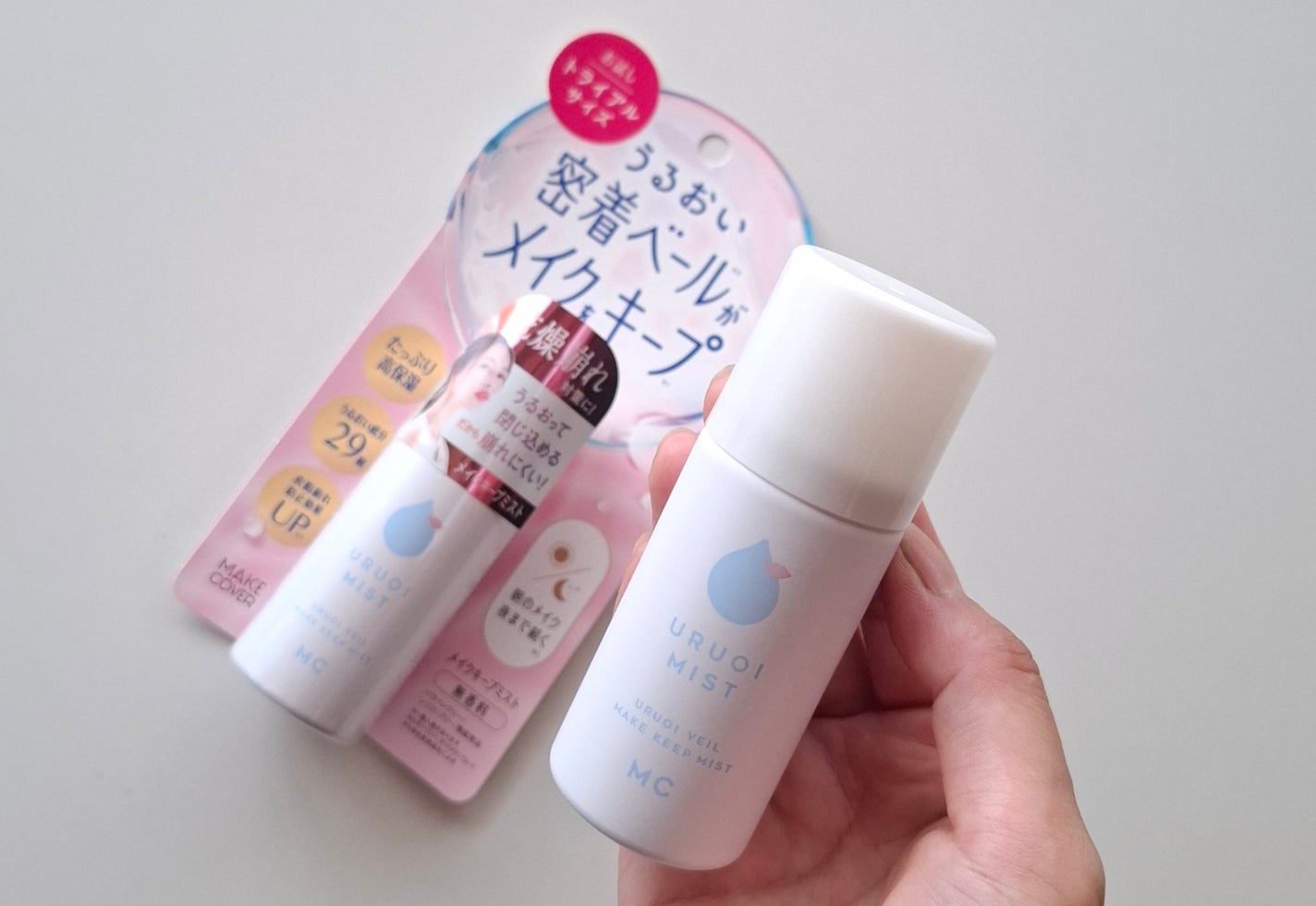 うるおいミスト+/MAKE COVER/ミスト状化粧水を使ったクチコミ(5枚目)