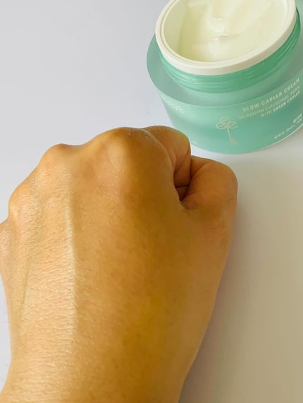 グロウキャビアクリーム/SELEVE/フェイスクリームを使ったクチコミ(4枚目)