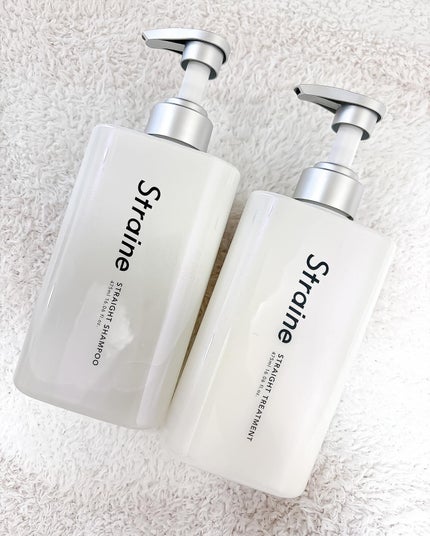 ストレートシャンプー/ストレートトリートメント ホワイトブロッサムの香り/Straine/市販シャンプーを使ったクチコミ(7枚目)