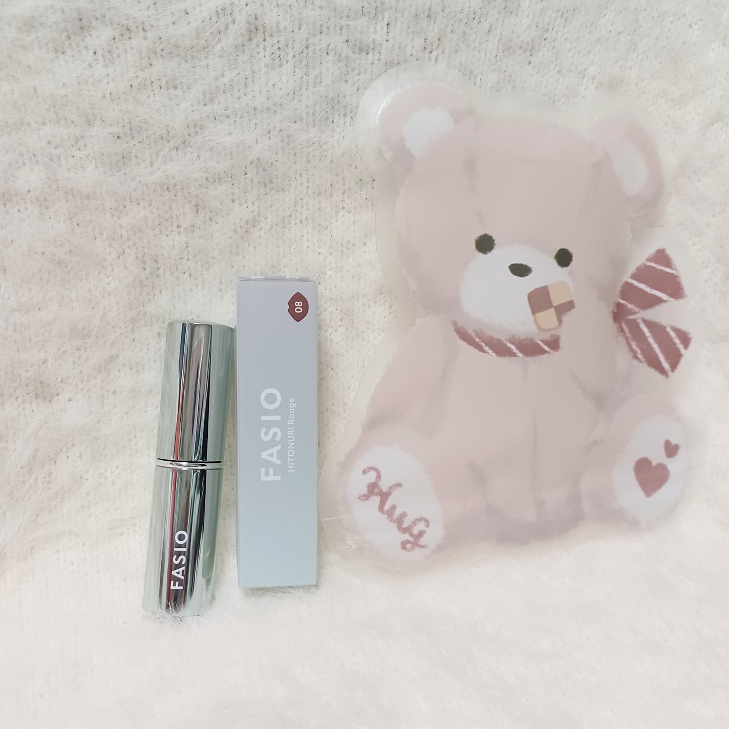 ヒトヌリ ルージュ/FASIO/口紅を使ったクチコミ(2枚目)