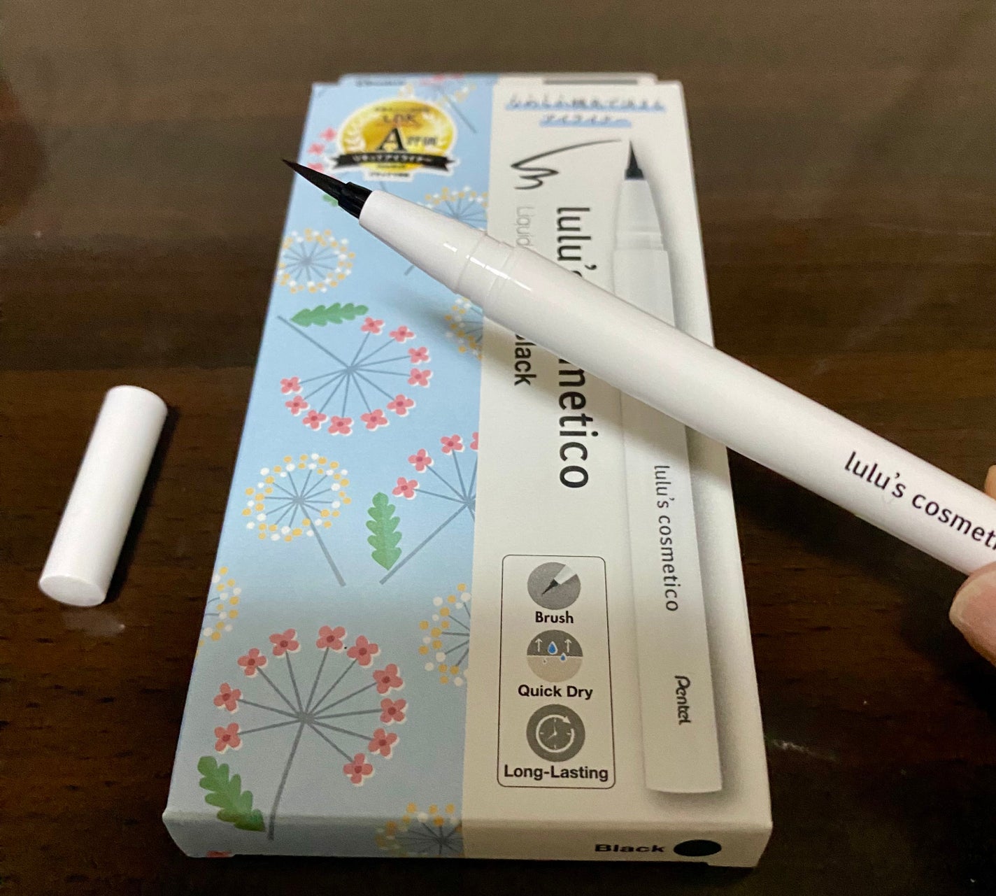 リキッドアイライナー/ルルズコスメティコ/リキッドアイライナーを使ったクチコミ(1枚目)