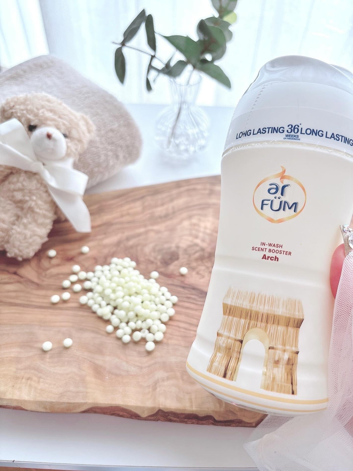 アフューム 香りビーズ PARIS SERIES(パリシリーズ) Wash Scent Booster Arch(アーチ)/arFUM/柔軟剤を使ったクチコミ(5枚目)