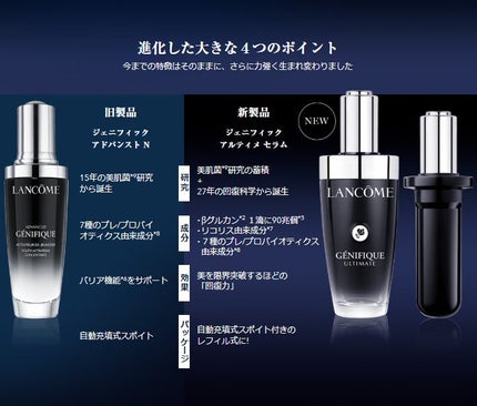 ジェニフィック アルティメ セラム/LANCOME/美容液を使ったクチコミ(9枚目)