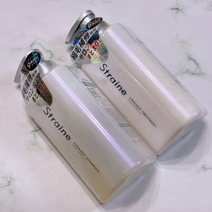 ストレートシャンプー/ストレートトリートメント ホワイトブロッサムの香り/Straine/市販シャンプーを使ったクチコミ(4枚目)