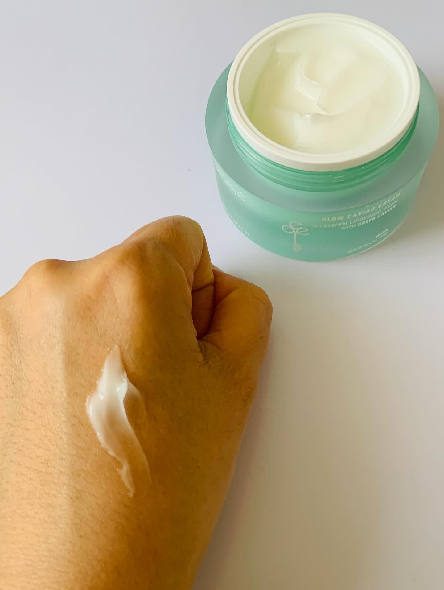 グロウキャビアクリーム/SELEVE/フェイスクリームを使ったクチコミ（3枚目）