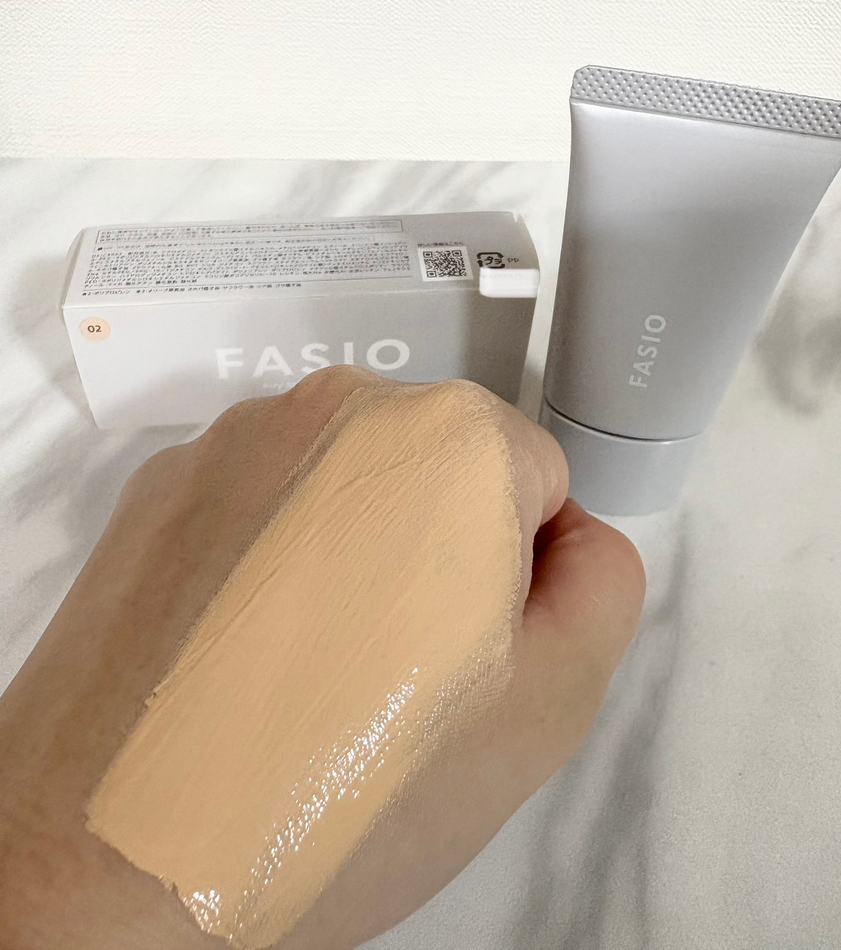 エアリーステイ BB ティント UV/FASIO/BBクリームを使ったクチコミ（3枚目）