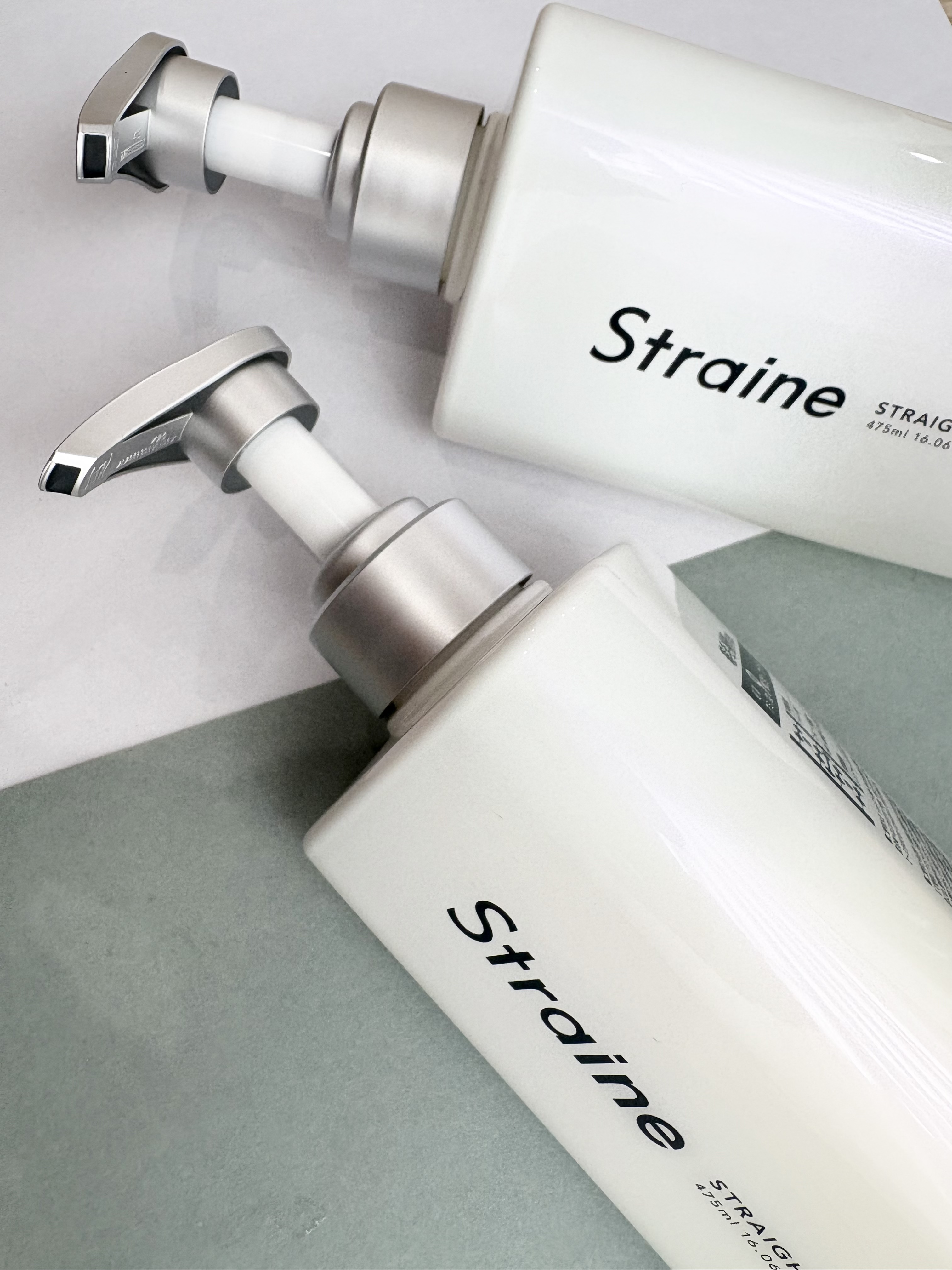 ストレートシャンプー/ストレートトリートメント ホワイトブロッサムの香り/Straine/市販シャンプーを使ったクチコミ（1枚目）