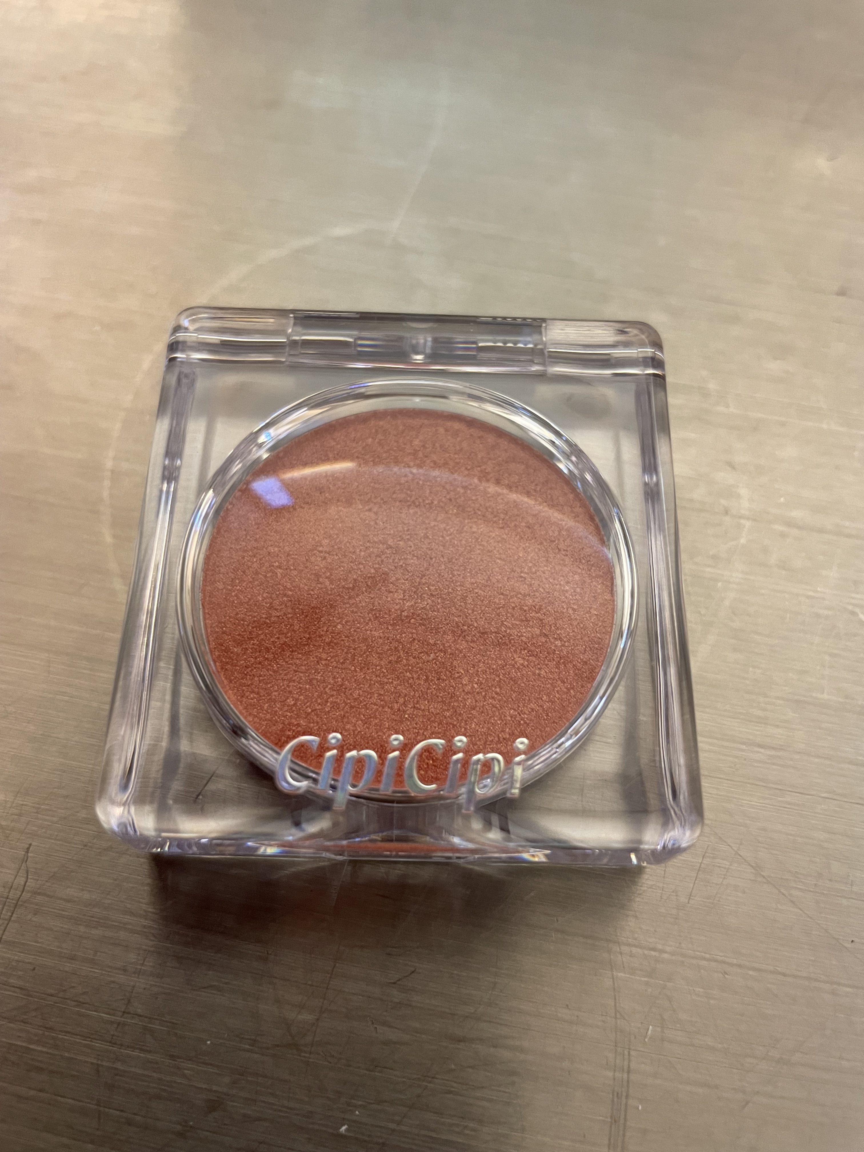 ポアレスチーク 03 デイリーピーチ/CipiCipi/パウダーチークを使ったクチコミ（1枚目）