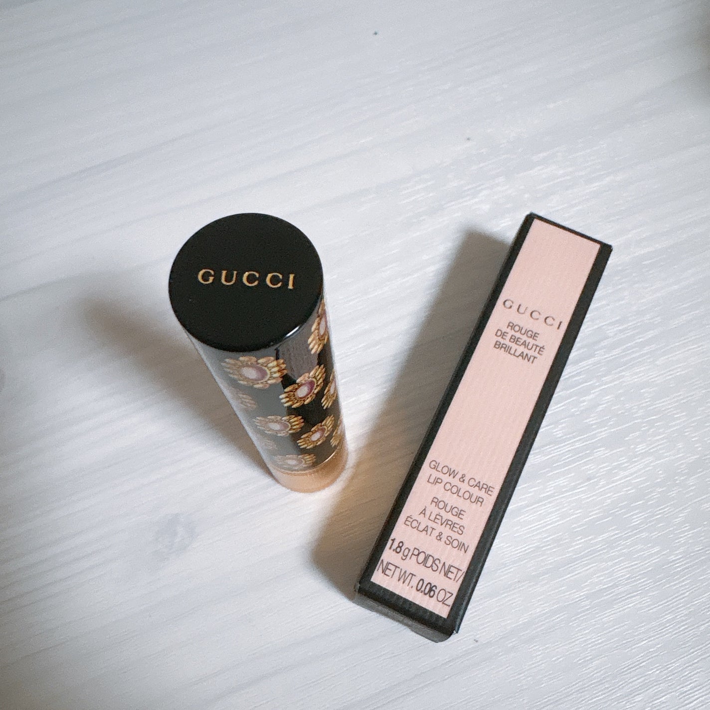 グッチ ルージュ ドゥ ボーテ ブリアン/GUCCI beauty/口紅を使ったクチコミ(5枚目)