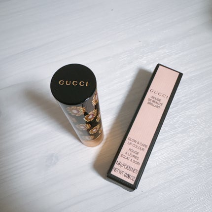 グッチ ルージュ ドゥ ボーテ ブリアン/GUCCI beauty/口紅を使ったクチコミ(5枚目)