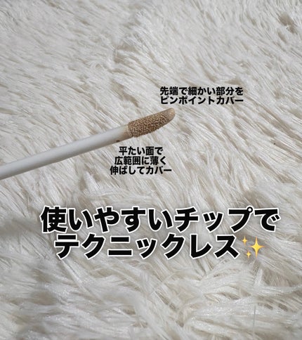 ロングラスティングチップコンシーラー/LUNA/リキッドコンシーラーを使ったクチコミ(2枚目)