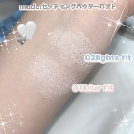 ミュードセッティングパウダーパクト/mude/プレストパウダーを使ったクチコミ(5枚目)