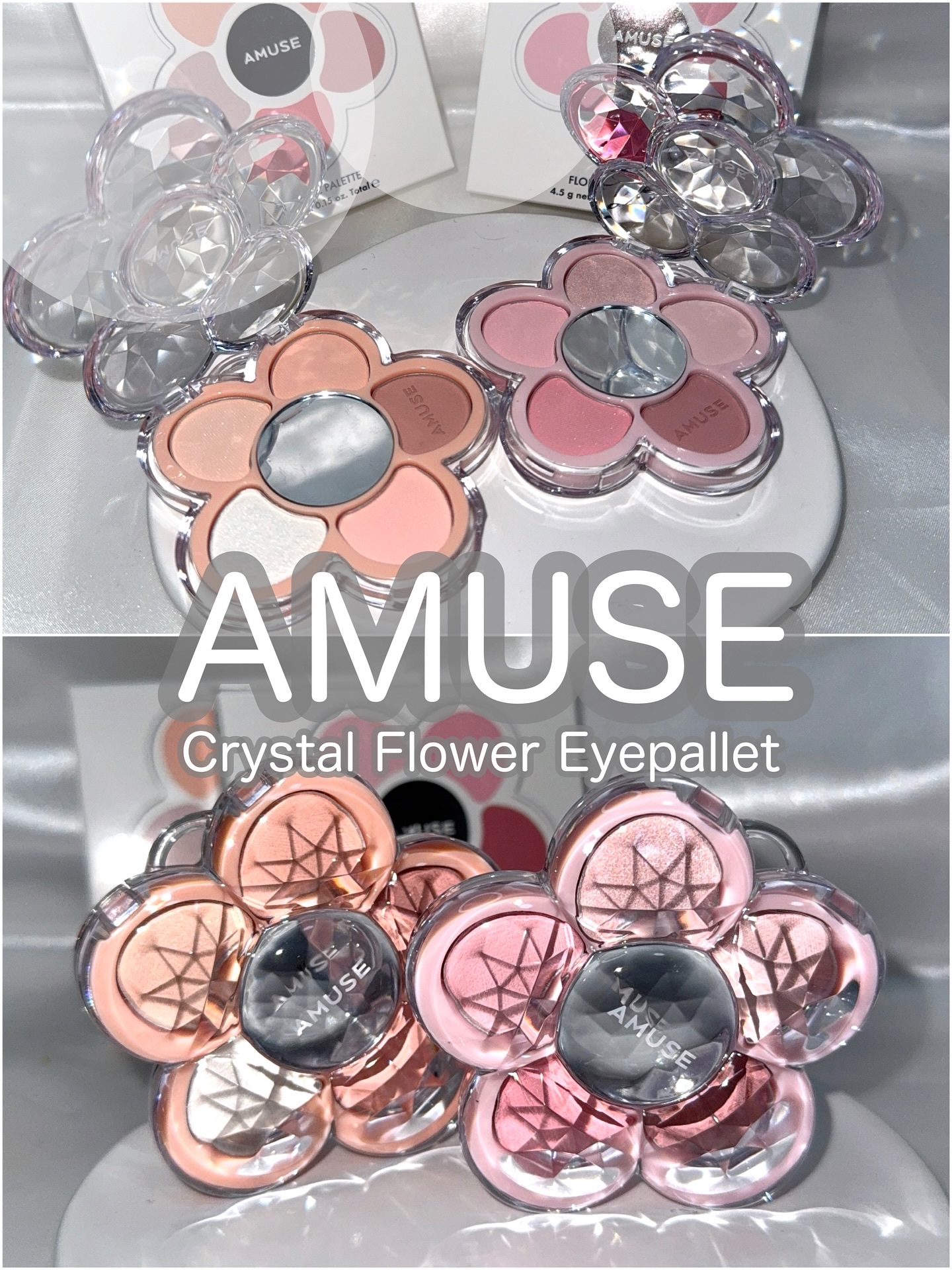 フローラアイパレット/AMUSE/アイシャドウを使ったクチコミ（1枚目）