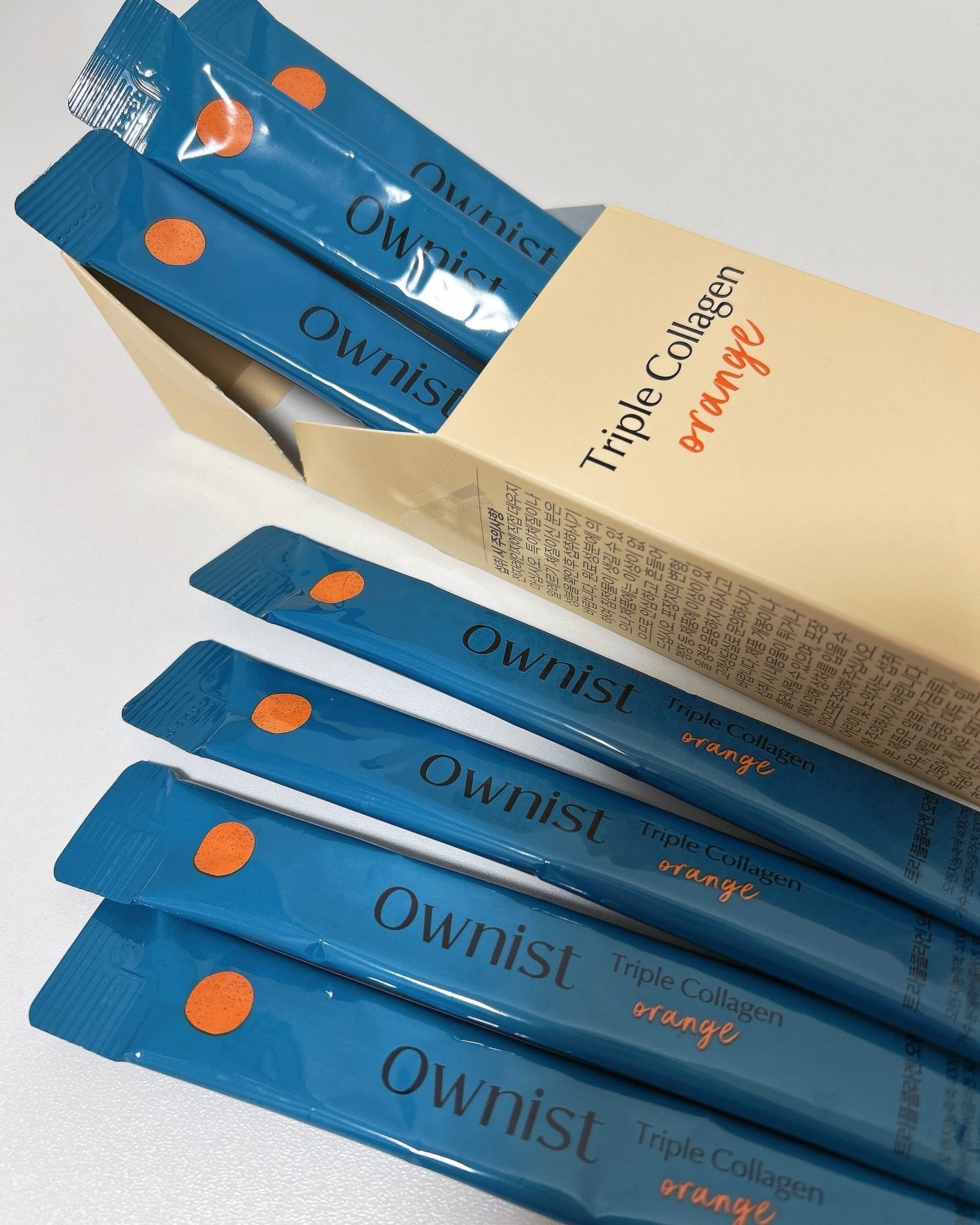 トリプルコラーゲン オレンジ/Ownist/美容サプリメントを使ったクチコミ(2枚目)