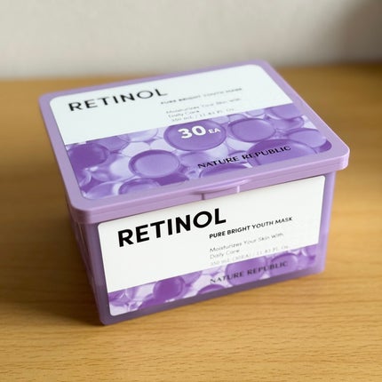 レチノールピュアブライトユースマスク30枚入/ネイチャーリパブリック/シートマスク・パックを使ったクチコミ(1枚目)