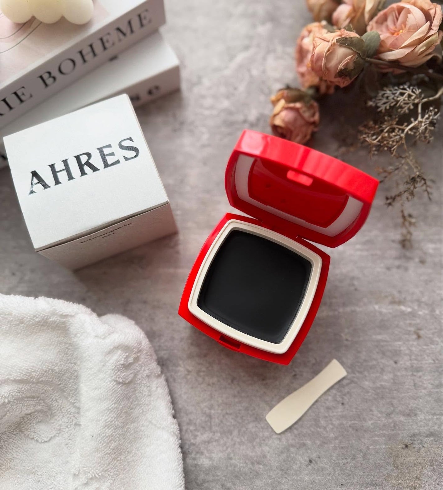 ローメルト クレンジングバーム クロ/アーレス/クレンジングバームを使ったクチコミ(2枚目)