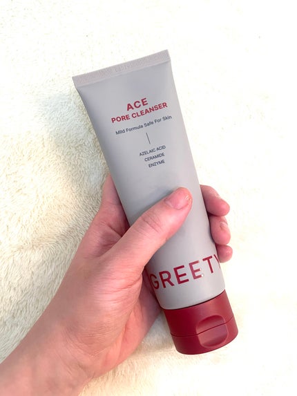 ACE pore cleanser /GREETY/洗顔フォームを使ったクチコミ(4枚目)