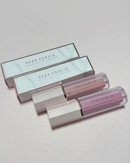 MOON on LIPS 「.💓🫧💗🫧💗🫧DEARDAHLIAブラッシャーまるで水彩絵の具..」(5枚目)